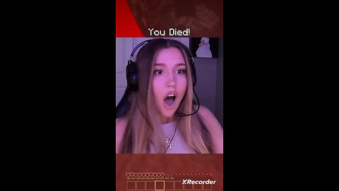 I killed a girl in minecraft 😞