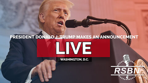 LIVE REPLAY: President Trump Makes an Announcement - 10/23/25