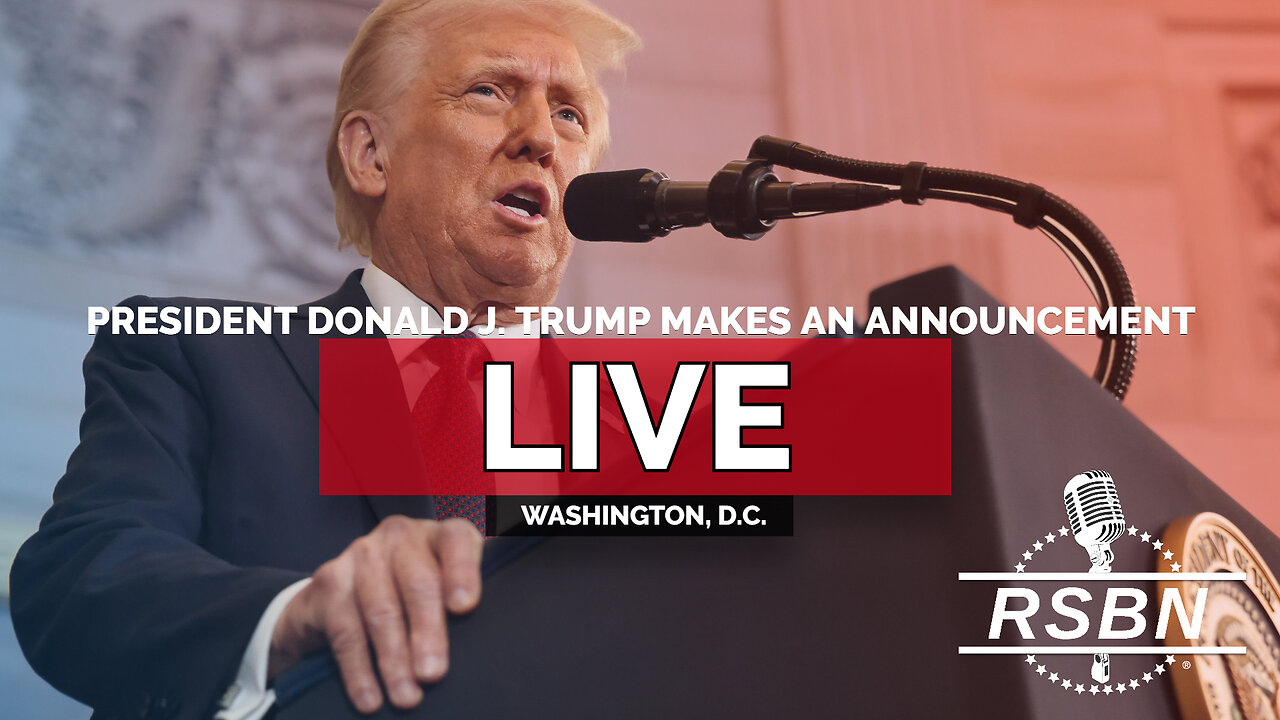 LIVE REPLAY: President Trump Makes an Announcement - 10/23/25
