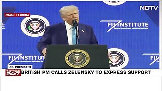 Donald Trump On Zelensky _ Donald Trump's Latest India Controversy, Trump Approval Rating Slips