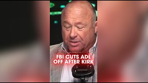 Alex Jones: Trump FBI Cuts Ties With ADL After Charlie Kirk Response - 10/3/25