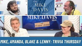 Mike Davis, Amanda, & The Bollox Boys here for DOGE & Trivia Thursday