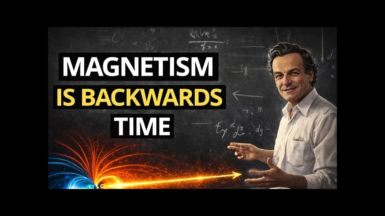 Why Do Magnets Work... Feynman’s Answer Will SHATTER Your Reality