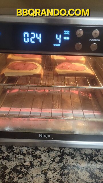 NINJA Air fryer Grilled Cheese &Salami