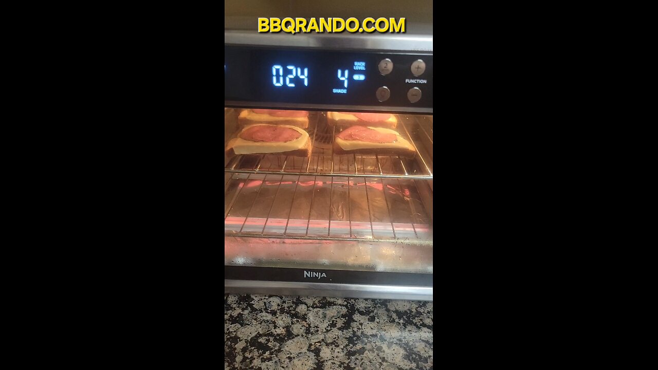 NINJA Air fryer Grilled Cheese &Salami