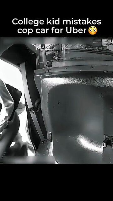 College student mistakes police car for Uber 🚓😂 #college #police #funny #japd