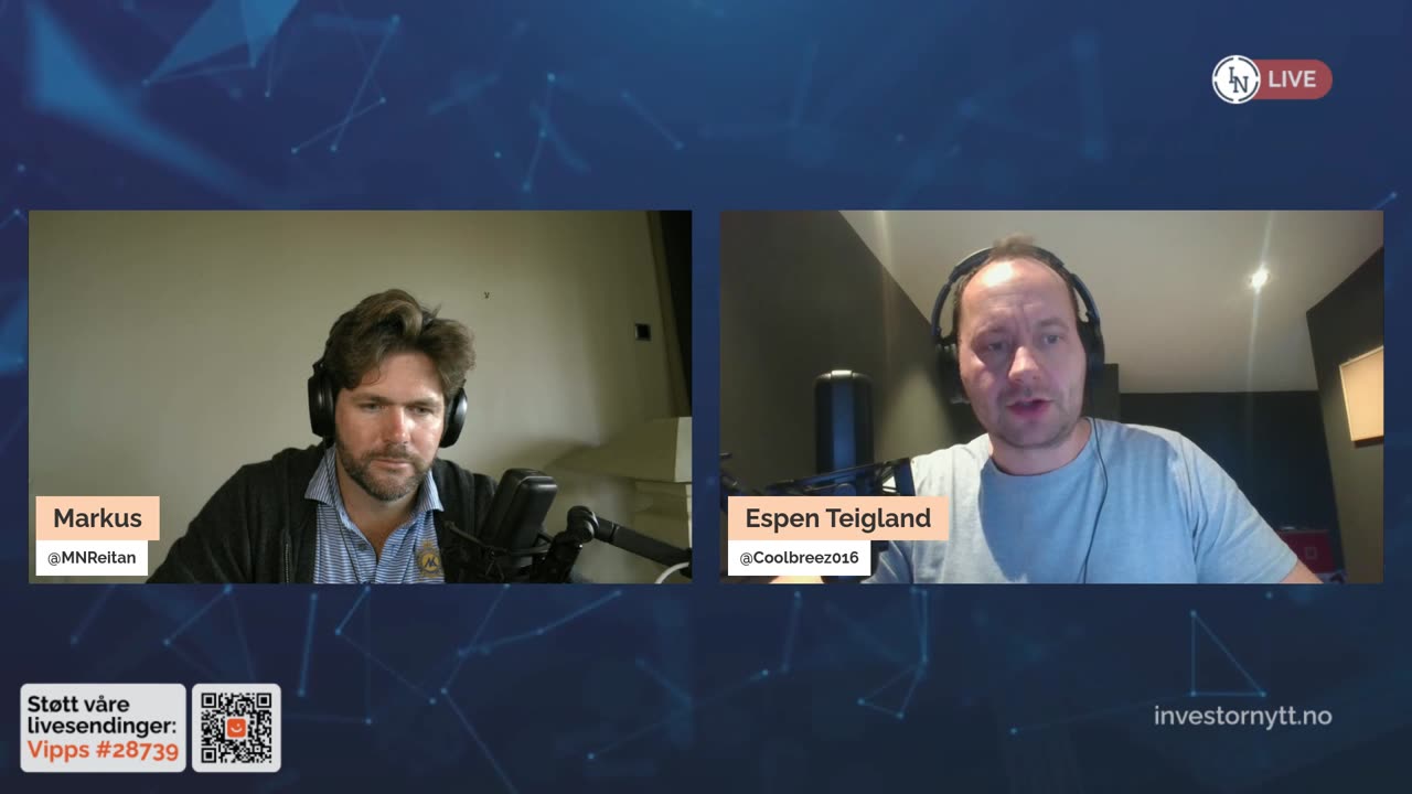 Investornytt Live med Espen Teigland