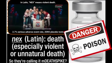 Moderna Unveils New mRNA Shot ‘mNEXSPIKE’ — Latin Name Translates to VIOLENT DEATH