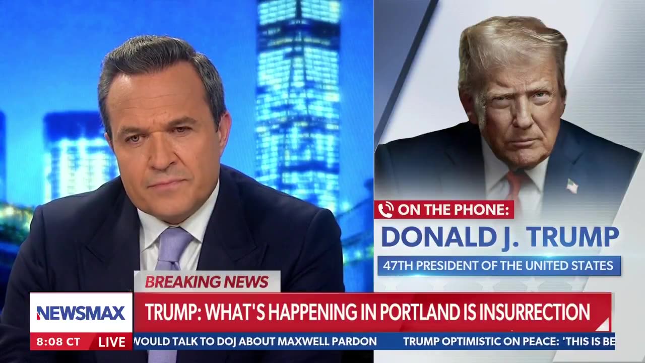 🎯 POTUS calls out the INSURRECTION leftist radical blue cities