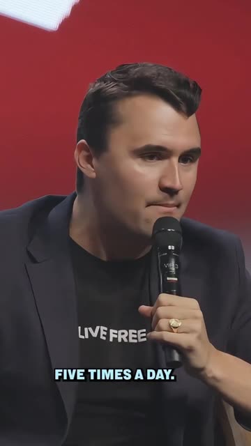 Charlie Kirk Warning of Spiritual Battle Coming to America Through Islam Against the West