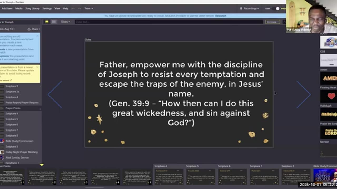 Power To Triumph || October 1, 2025 || Stay Awake: The Lion is on the Prowl