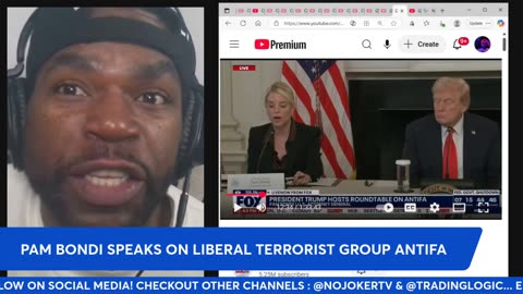PAM BONDI speaks on TERRORIST liberal group ANTIFA