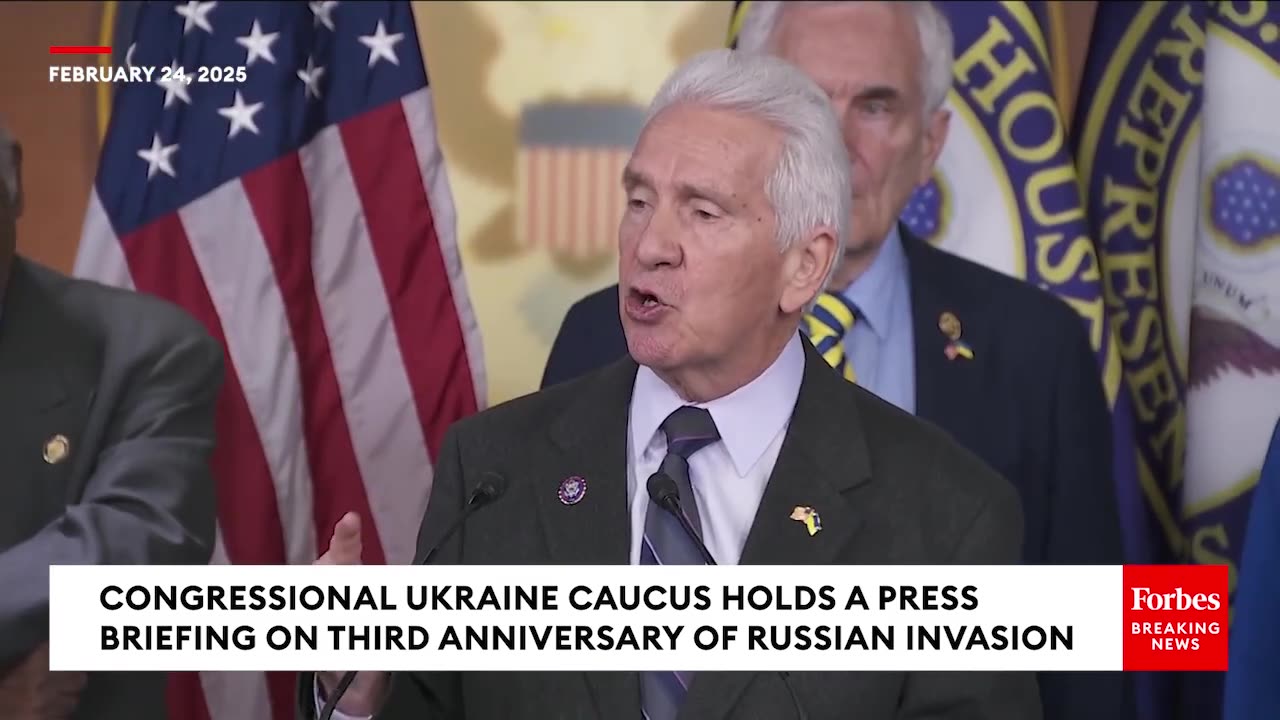 Congressional Ukraine Caucus Holds Press Briefing On 3rd Anniversary Of Russian Invasion Feb 24 2025