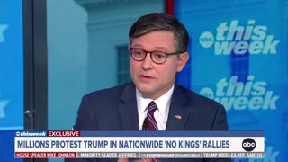Mike Johnson Obliterates Premise Of ‘No Kings’ Protests