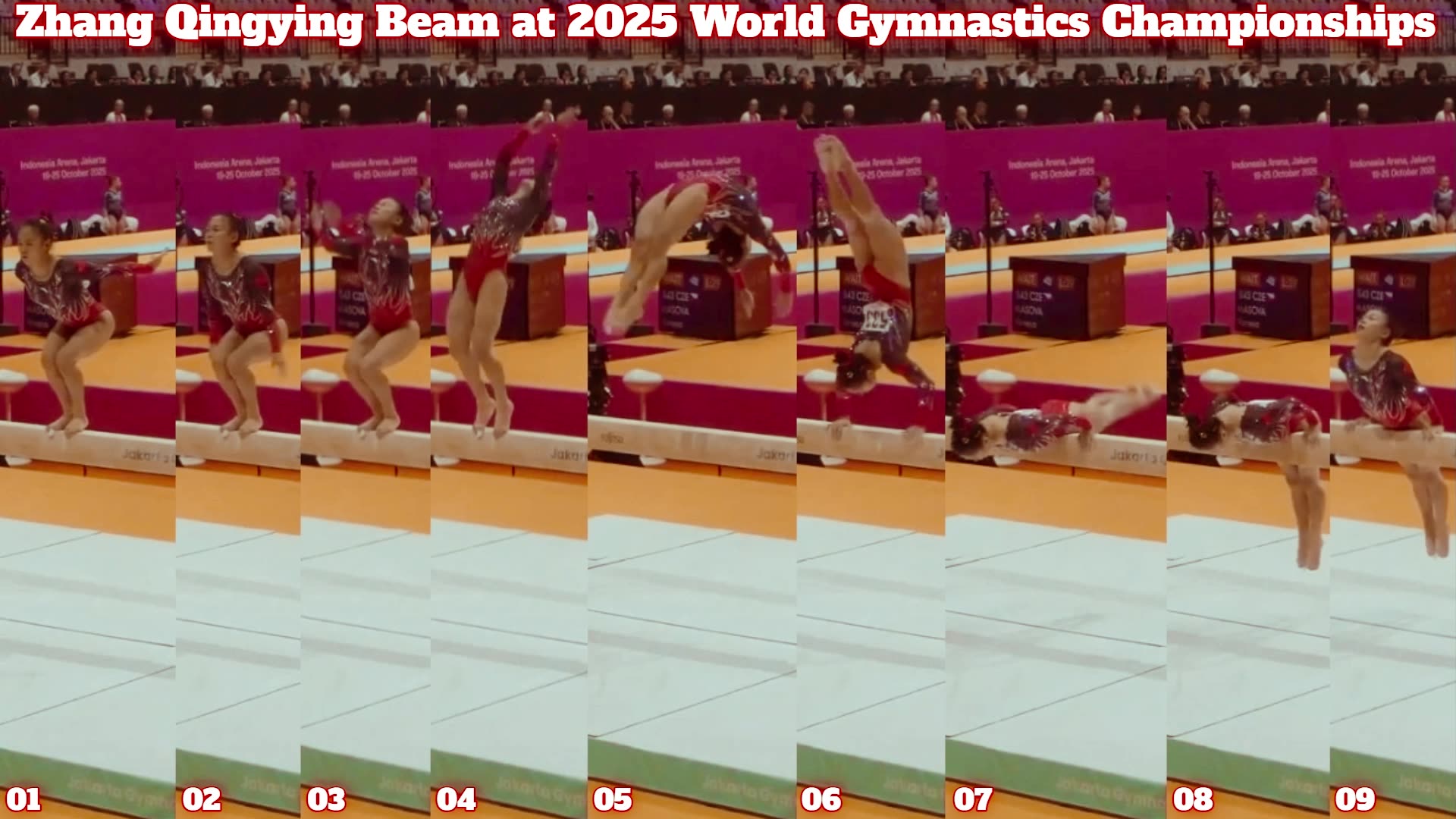 Prototype 337: Chinas Zhang Qingying at 2025 World Gymnastics Championships