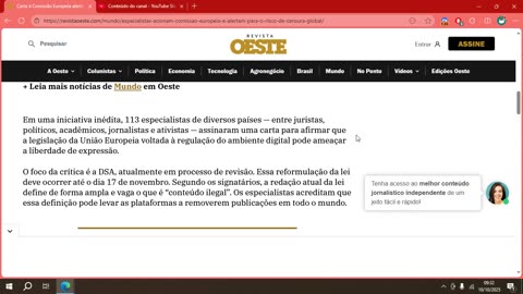 Carta à Comissão Europeia alerta sobre risco de censura digital.mp4