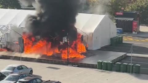 Shooting Outside Serbian Parliament