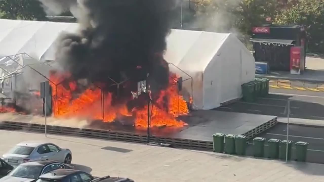 Shooting Outside Serbian Parliament