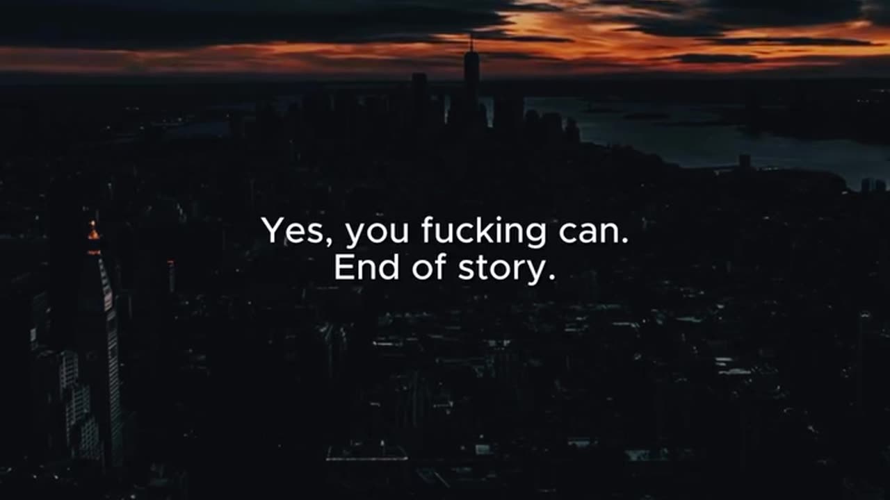 It’s Not Over Until You Win