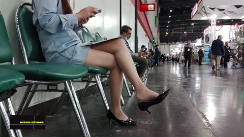 Trade show visitor...