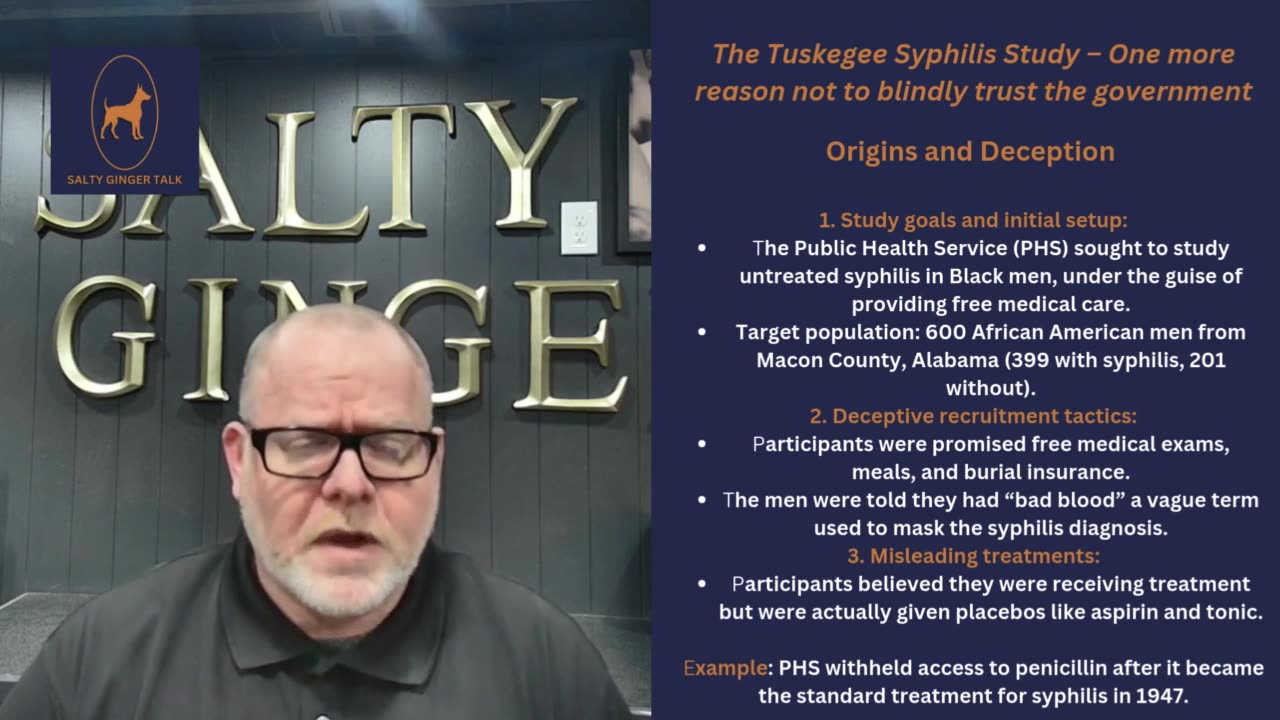 SGT_The Tuskegee Syphilis Study – One more reason not to blindly trust the government