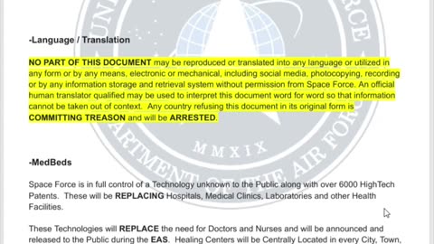 SPACE FORCE (DJT) ADMITTING THAT THE CONSTITUTION IS REAL & THERE IS A FAKE CORPORATION THAT THEY ARE NOW DISSOLVING