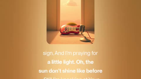 The Sun Don’t Shine Like Before (V4.5)