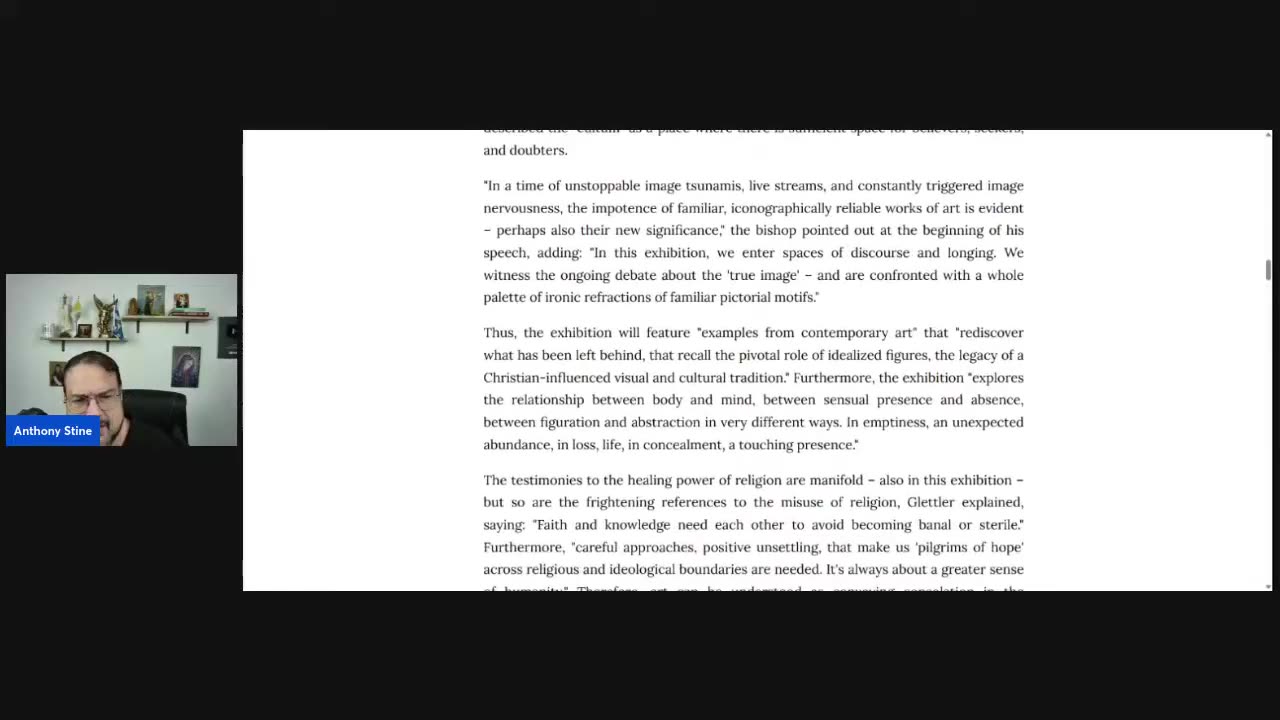 A Bishop Mocks Christ With The Passion Of Mickey Mouse