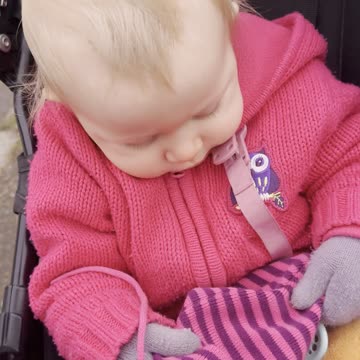 Good Morning — Baby Kayla Doesn’t Want Her Hat On 🧢