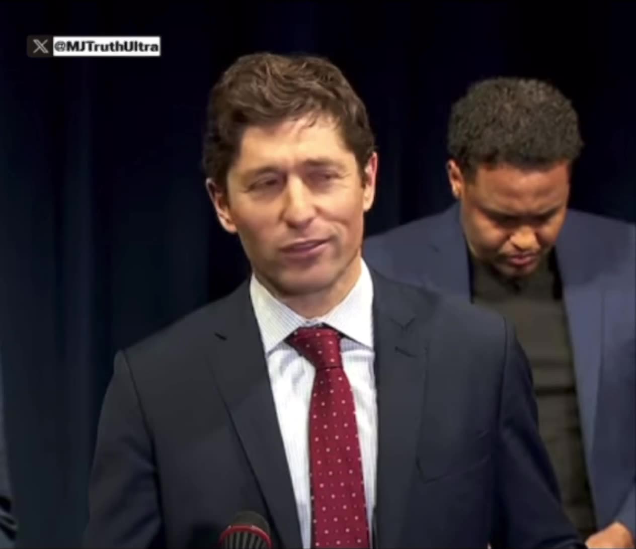 Mayor Jacob Frey says Trump is un-American, then speaks a foreign language