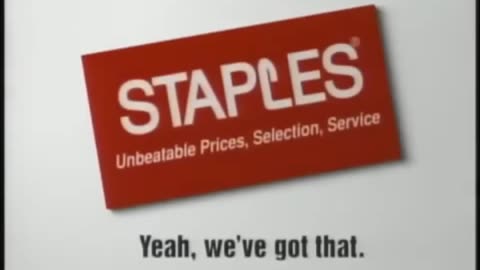 Staples Christmas ad