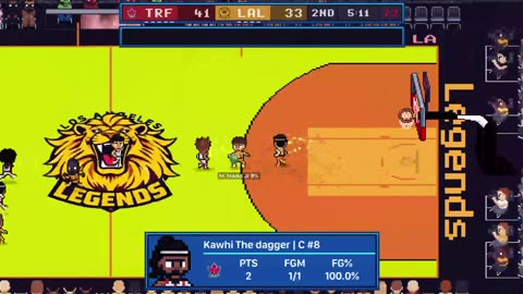 Green Hoopland Season 1: Primetime game Toronto Frost @ Los Angeles Legends Day 64