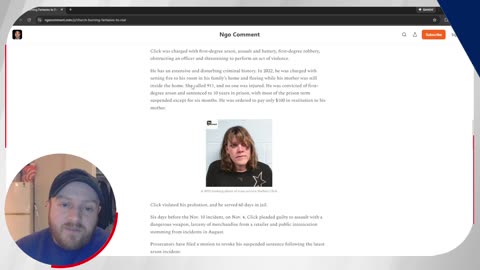 Arson Trans. Person Had a Prior Conviction