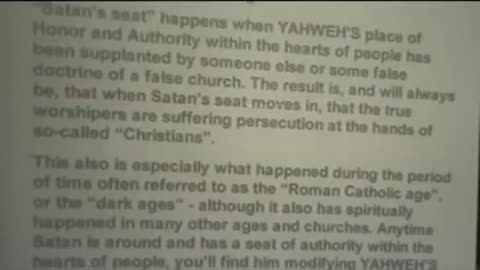 SATAN: SPIRIT OR FLESH? by Dr. James P. Wickstrom, Teacher of YAHWEH