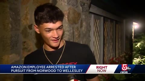 Amazon Driver Steals Truck, Gets In Police Pursuit