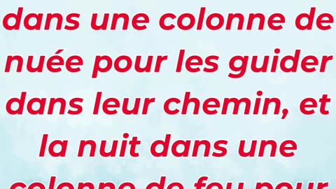 ☁️🔥 « La nuée et la colonne de feu : Dieu guide son peuple » Exode 13:21,22. #shortvideo #shorts #yt