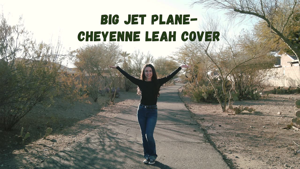 Big Jet Plane- Cheyenne Leah cover