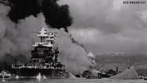 1941 Radio: John Charles Daly Reports Pearl Harbor Attack CBS Broadcast, Dec 7, 1941