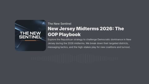 New Jersey Midterms 2026: The GOP Playbook