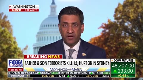 Ro Khanna Calls For A 2 State Solution in Palestine