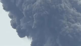 Mount Kanlaon erupted on Negros Island in the Philippines, sending ash and volcanic material