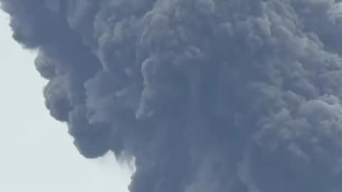 Mount Kanlaon erupted on Negros Island in the Philippines, sending ash and volcanic material