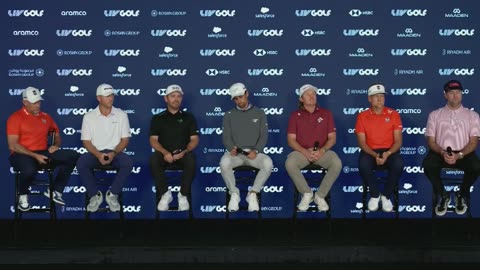 US Sports Golf Feat. Cameron Smith, Bubba Watson, & more LIV Golf Captains Press Conference 2026