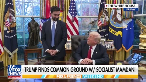 Trump, Mamdani trade JABS for JOKES_ 'Signature' Trump move