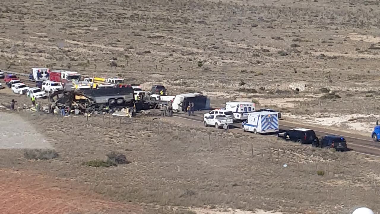 "The Ghost Inside" Tourbus head on collision with a semi-truck on the Pecos Highway.