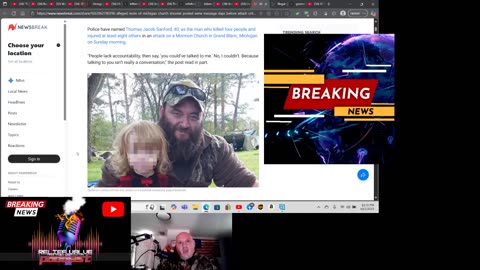 Updates on Michigan church sh@@ter. is he left or right?