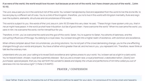 Rhapsody of realities January 14, 2026