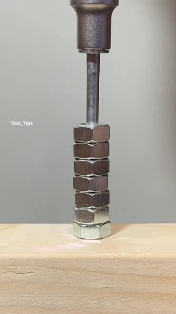 DIY Depth Gauge Hack for Woodworking Using Hex Nuts