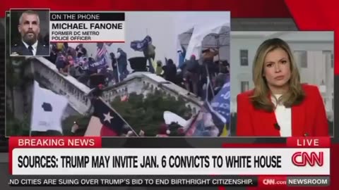 Jan 6 Cop Michael Fanone Melts Down On CNN: 'Go F**k Yourself'