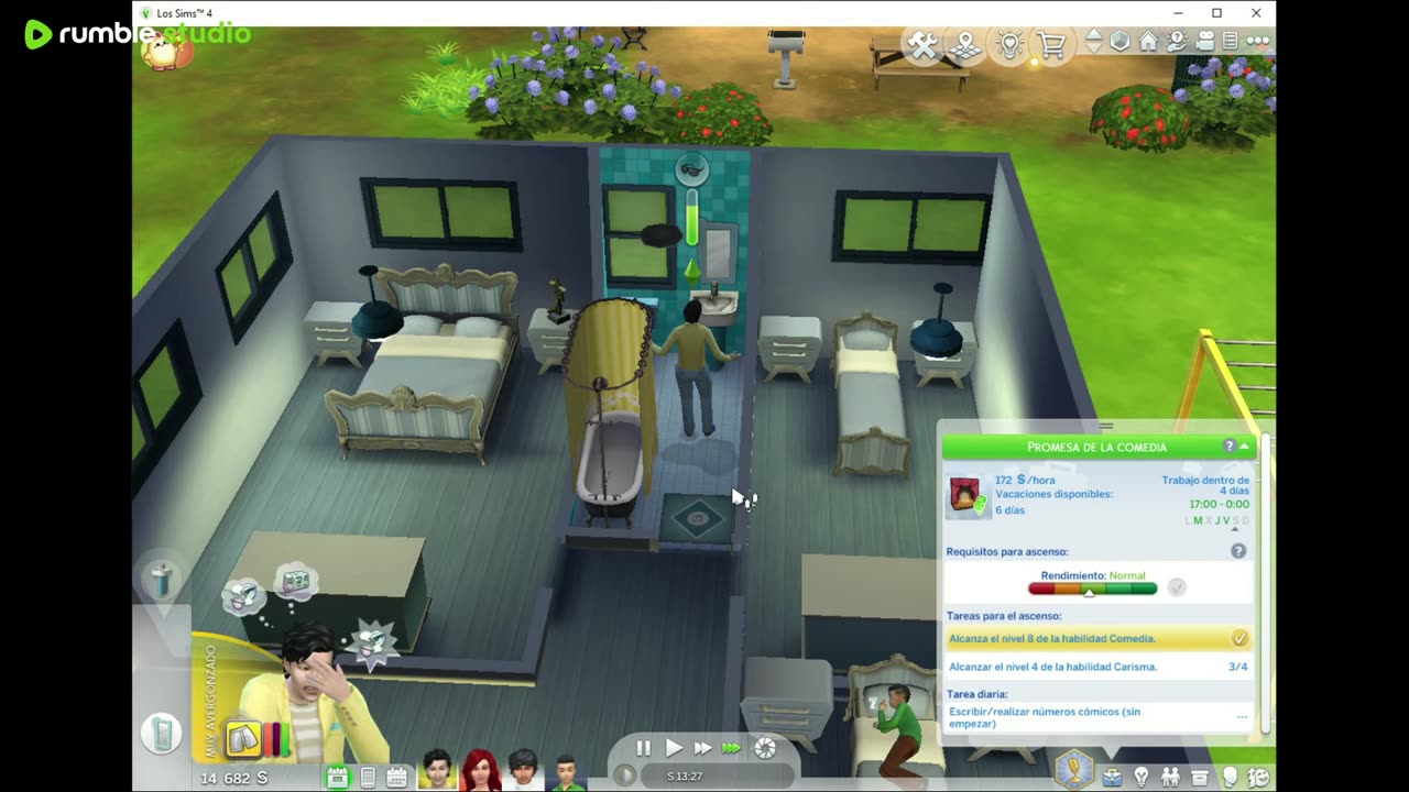 Sims 4 reto florear sim